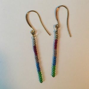 4 for $25 HANDMADE COLORFULLY BEADED EARRINGS